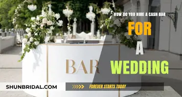 Hiring a Cash Bar for Your Wedding: Tips and Considerations