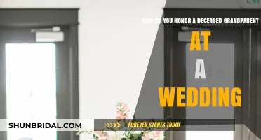Honoring Your Deceased Grandparent: Meaningful Wedding Tribute Ideas