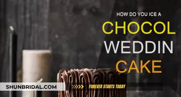 Icing a Chocolate Wedding Cake: A Step-by-Step Guide