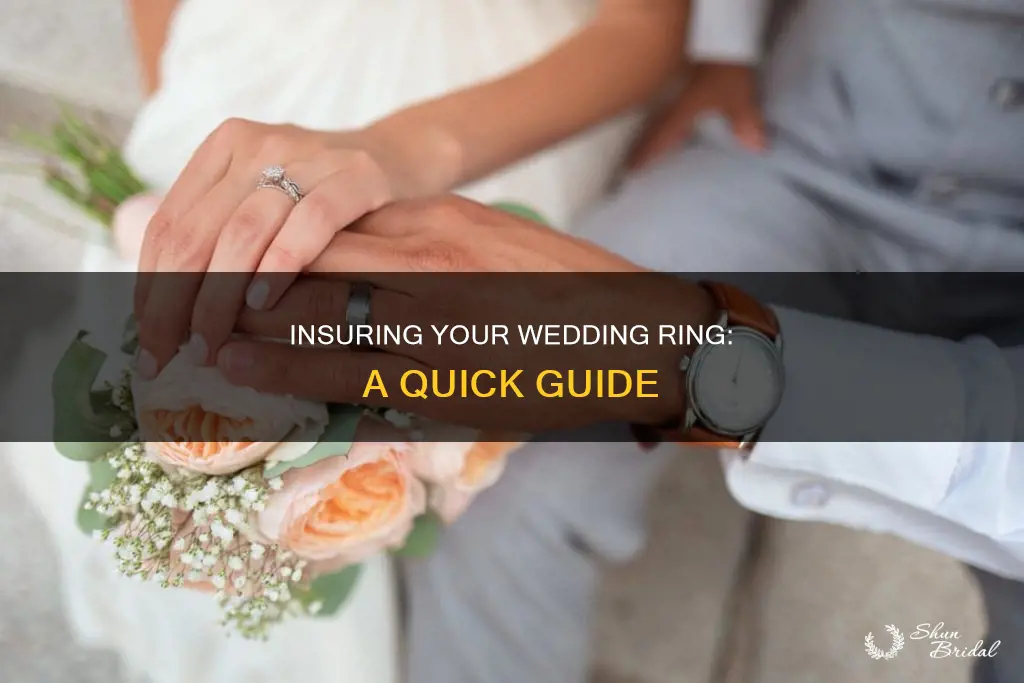 how do you insure a wedding ring