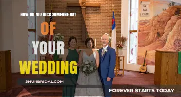 Gracefully Removing Unwanted Guests: A Guide to Wedding Evictions