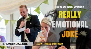 When Vows Turn into Tears: Spotting the Emotional Wedding Jokes