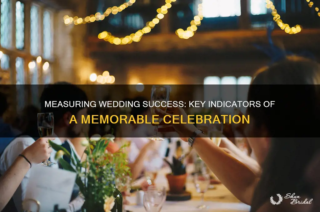how do you know if a wedding is a success