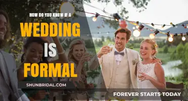 Decoding Formal Weddings: Key Signs to Spot the Elegance and Etiquette