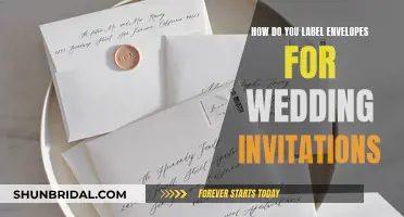 Addressing Wedding Envelopes: Etiquette for Invitation Envelopes