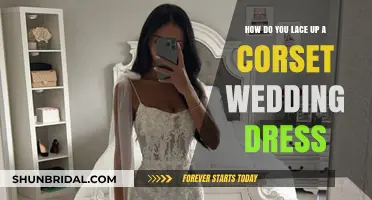 Lacing Up Your Corset Wedding Dress: A Step-by-Step Guide