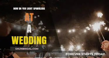 Sparkling Wedding Moments: Safe and Creative Ways to Light Sparklers