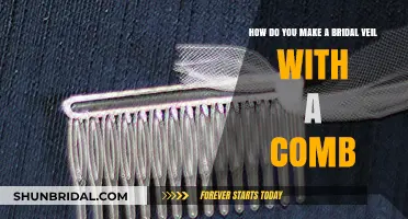 Crafting Your Dream Bridal Veil with a Comb: A DIY Guide