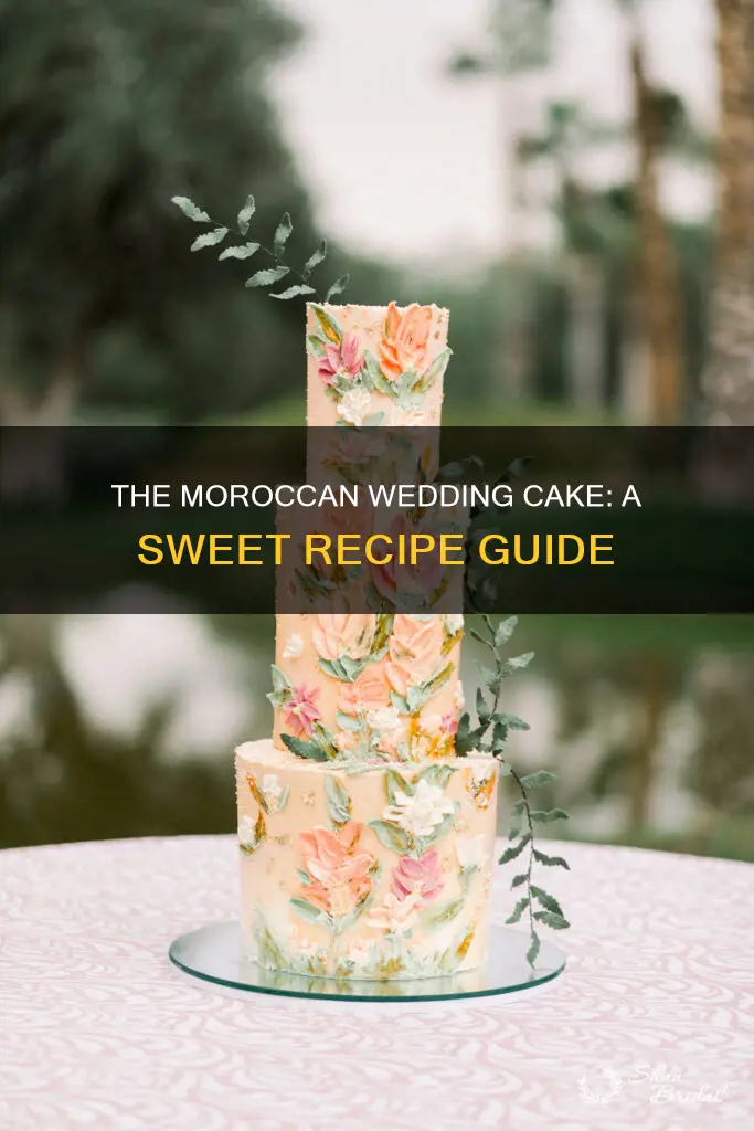 how do you make a moroccan wedding cake