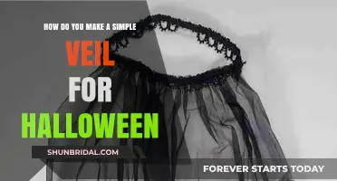DIY Halloween Veil: Easy Steps for a Spooky Look