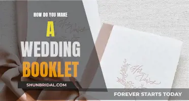 Crafting Wedding Booklets: A Step-by-Step Guide for Couples