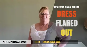 Creating a Flared Wedding Dress: Techniques to Make it Flare