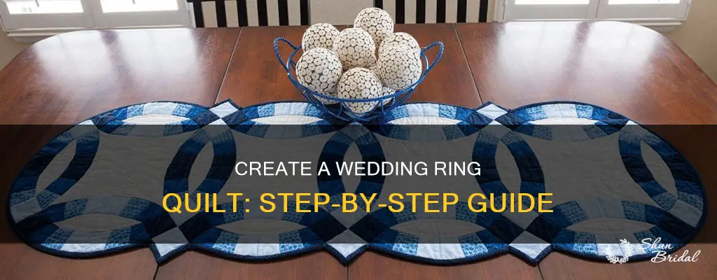 how do you make a wedding ring quilt