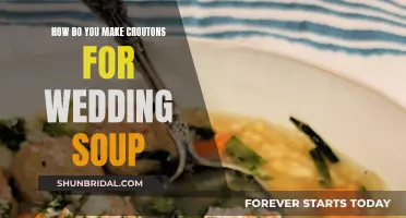 Crafting Croutons for Wedding Soup: A Simple, Crispy Guide