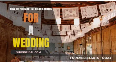 Creating Colorful Mexican Banners for Your Wedding Day