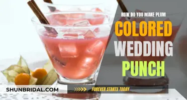 Plum Wedding Punch: A Recipe for Celebration