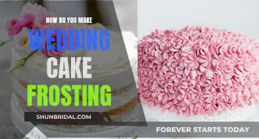 Creating Delicious Wedding Cake Frosting: A Step-by-Step Guide