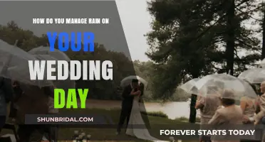 Rainy Wedding Bliss: Creative Tips to Embrace and Manage Wet Weather