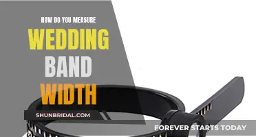 Measuring Your Wedding Band Width