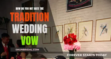 Personalizing Traditional Wedding Vows: Making Them Your Own