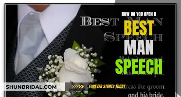 Captivating Best Man Speech Openers: A Guide