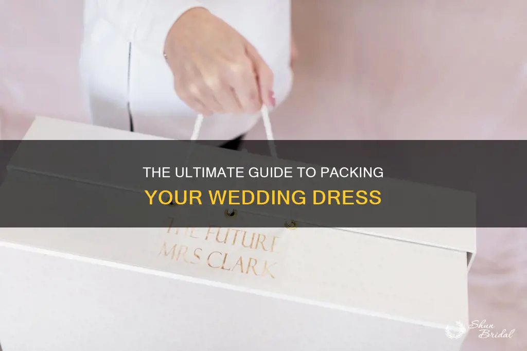 how do you pack a wedding dress