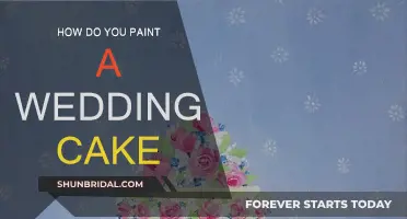 Painting a Wedding Cake: A Step-by-Step Guide