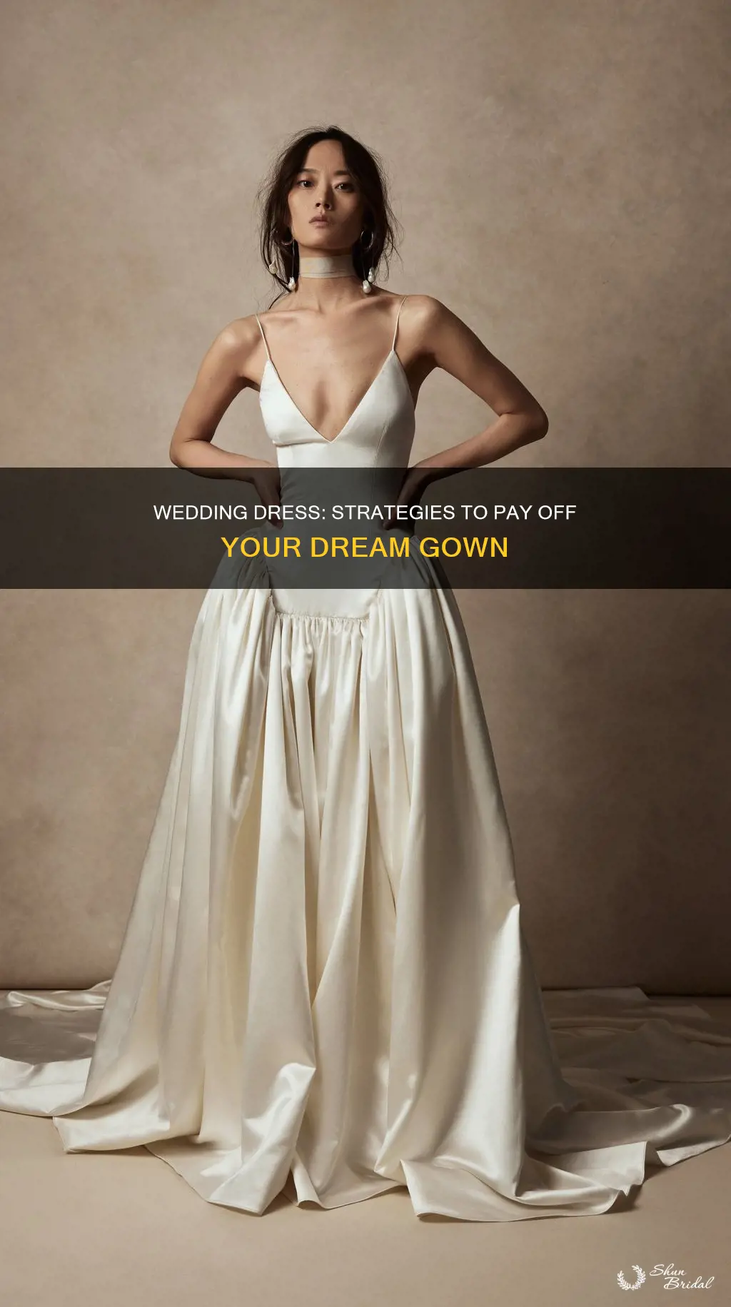 how do you pay off wedding dress