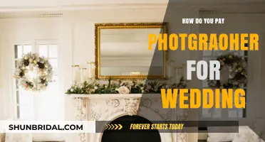 How to Pay Your Wedding Photographer: Tips and Best Practices