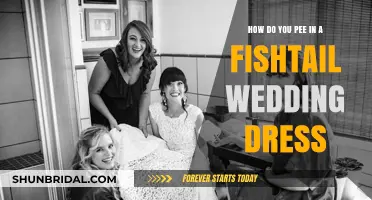 Wedding Dress Hack: Fishtail and Bathroom Breaks