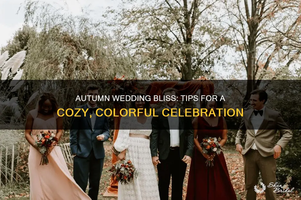 how do you plan a fall wedding