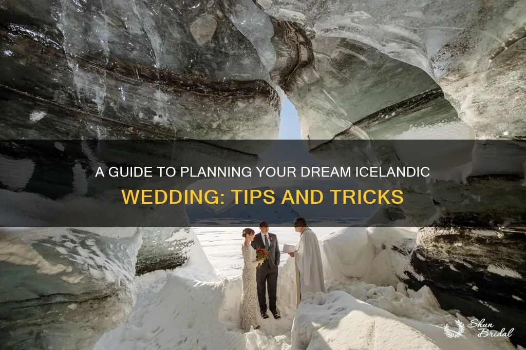 how do you plan a wedding in iceland