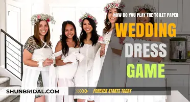 Creating Wedding Dresses with Toilet Paper