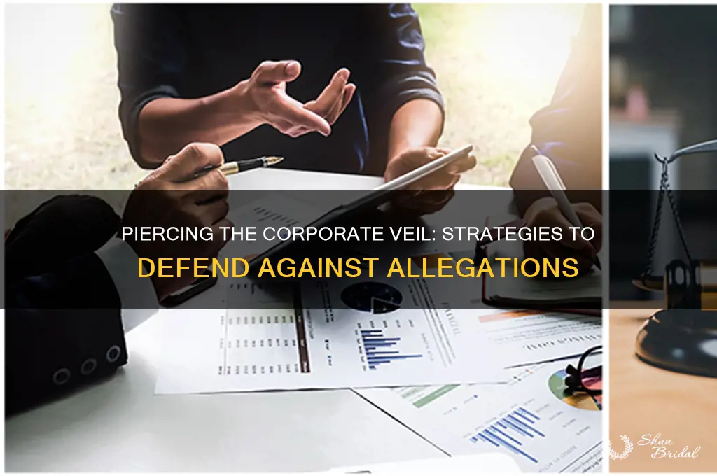 how do you plead allegations for piercing the corporate veil