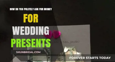 Tactful Ways to Request Monetary Gifts for Your Wedding Celebration