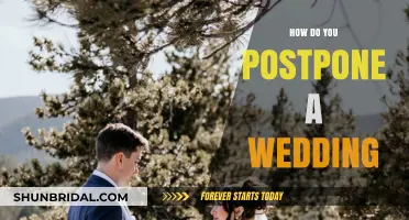Postponing Your Wedding: A Step-by-Step Guide to Rescheduling Gracefully