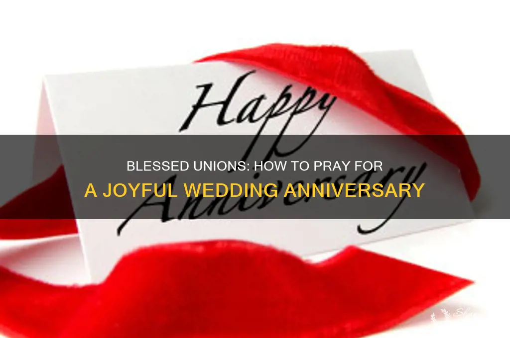 how do you pray for wedding anniversary