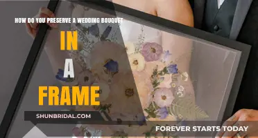 Preserving Your Wedding Bouquet: A Step-by-Step Framing Guide