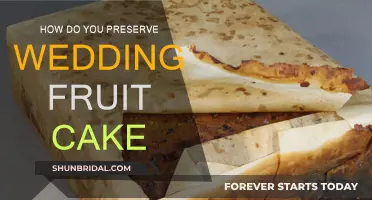 Preserving Your Wedding Fruit Cake: Tips for Longevity