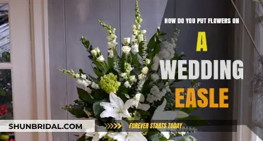Wedding Easel Floral Arrangements: A Step-by-Step Guide