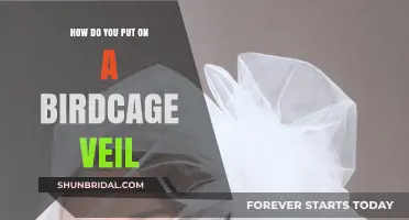 Effortless Steps to Perfectly Style Your Birdcage Veil
