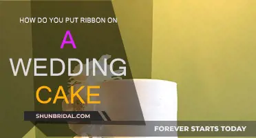 Elegant Ribbon Wedding Cake Decor: A Step-by-Step Guide