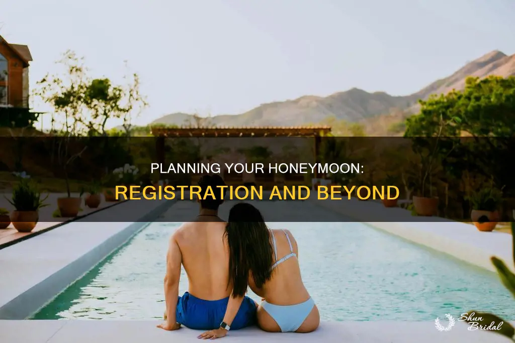 how do you regidter for a honeymoon