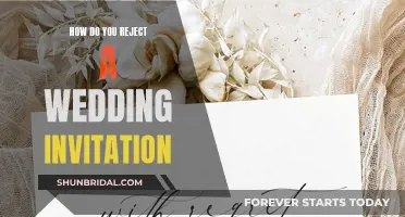 Declining Wedding Invites: Navigating Rejection with Grace