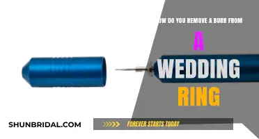 Removing Burrs from Wedding Rings: A Simple Guide