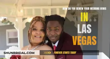 Renewing Your Wedding Vows in Las Vegas: A Guide