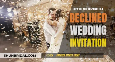 Declined Wedding Invites: Strategies for Graceful Responses