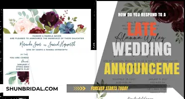 Handling a Last-Minute Wedding Announcement: Etiquette and Gracious Responses