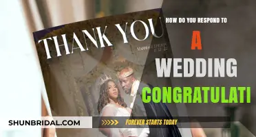 Grateful Responses: Crafting Heartfelt Replies to Wedding Congratulations