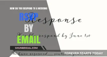 Responding to Wedding RSVPs: Email Etiquette